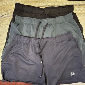 3 pairs Alpha Forward Shorts for women